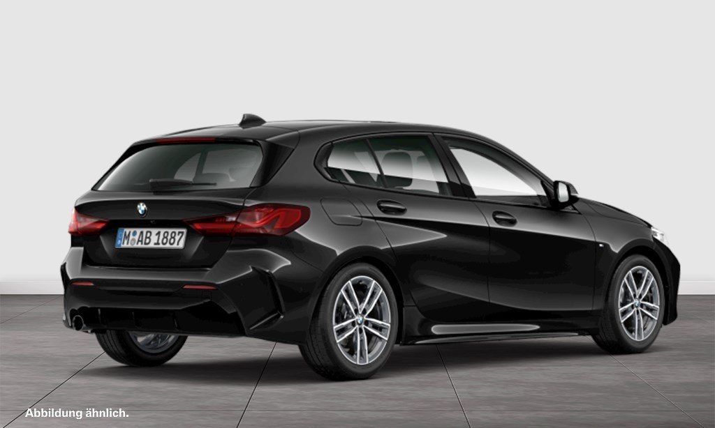 BMW 118 2023 г. Чёрный, пробег 47909 км