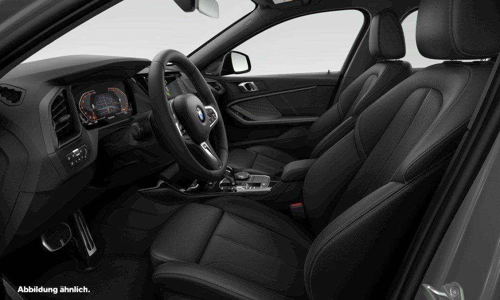BMW 118 2023 г. Чёрный, пробег 47909 км