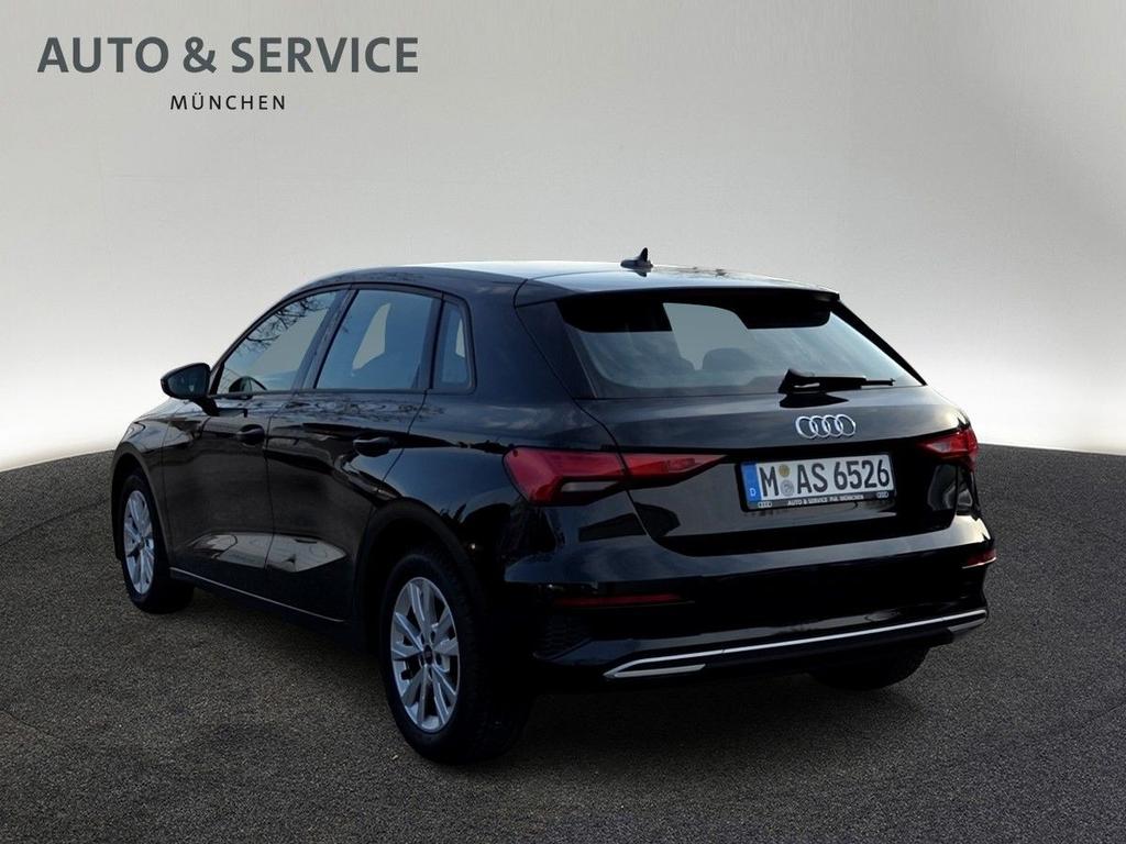 Audi A3 2024 г. Чёрный, пробег 27700 км