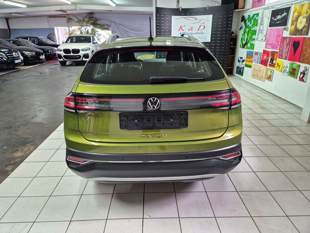 Volkswagen Taigo 2022 г. Зелёный, пробег 53000 км