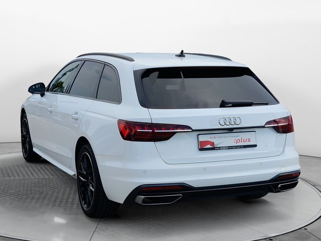 Audi A4 2023 г. Белый, пробег 44900 км