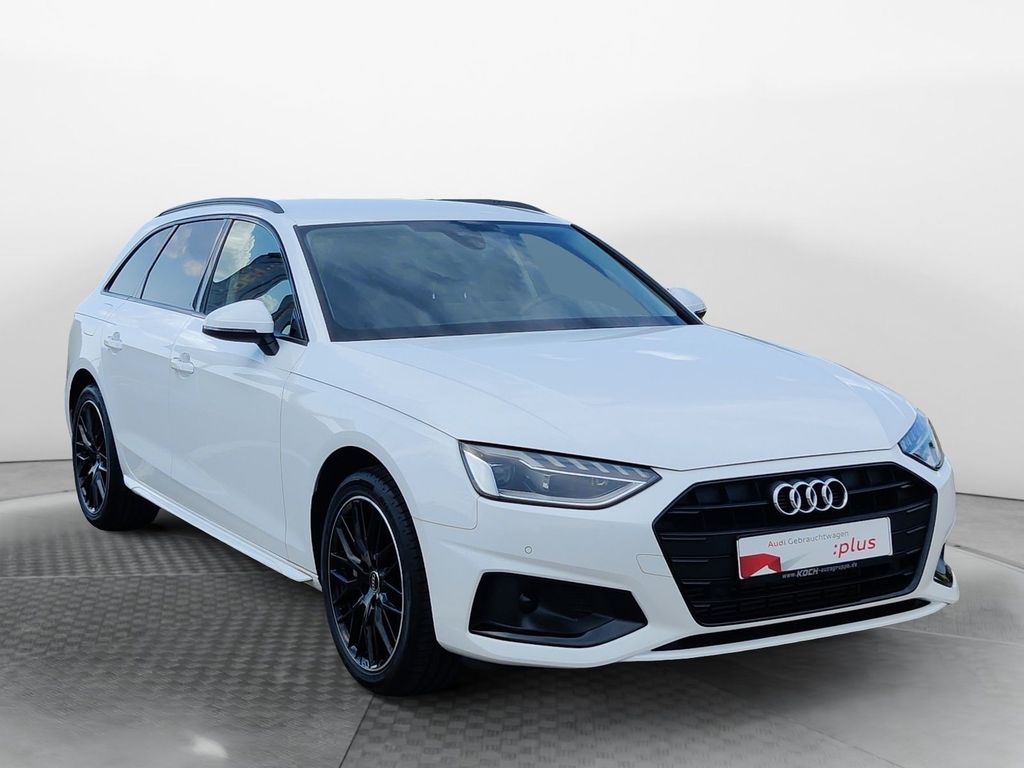 Audi A4 2023 г. Белый, пробег 44900 км