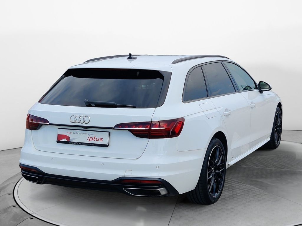 Audi A4 2023 г. Белый, пробег 44900 км