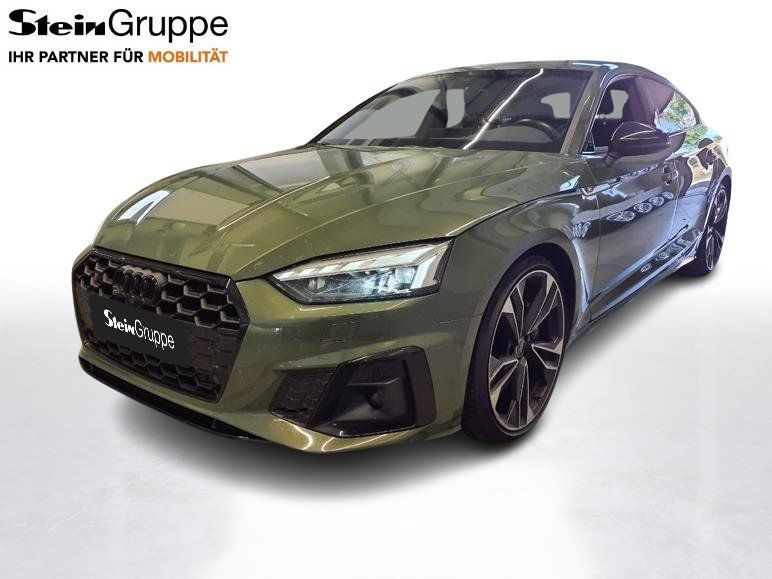 Audi S5 2023 г. Зелёный, пробег 44750 км