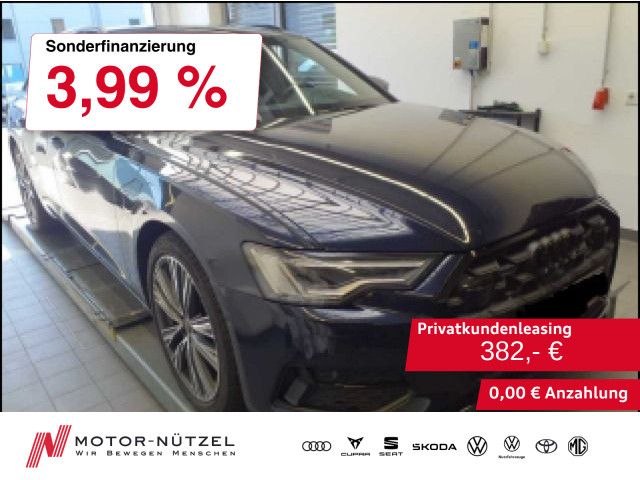 Audi A6 2023 г. Синий, пробег 41232 км