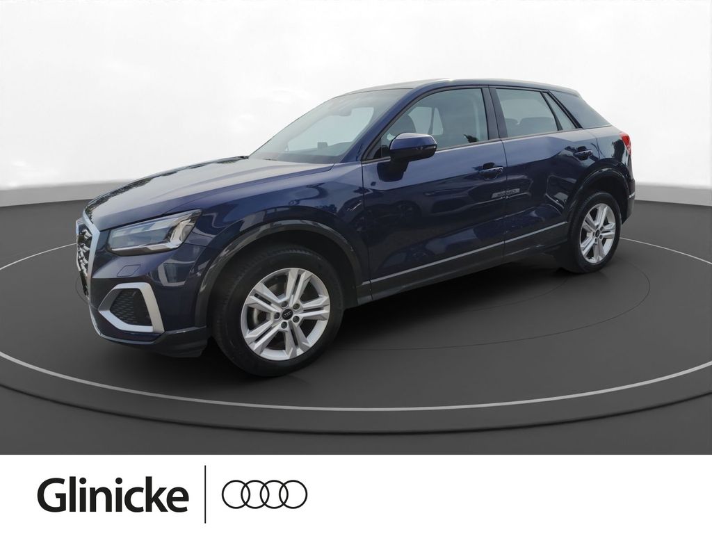 Audi Q2 2023 г. Синий, пробег 26650 км