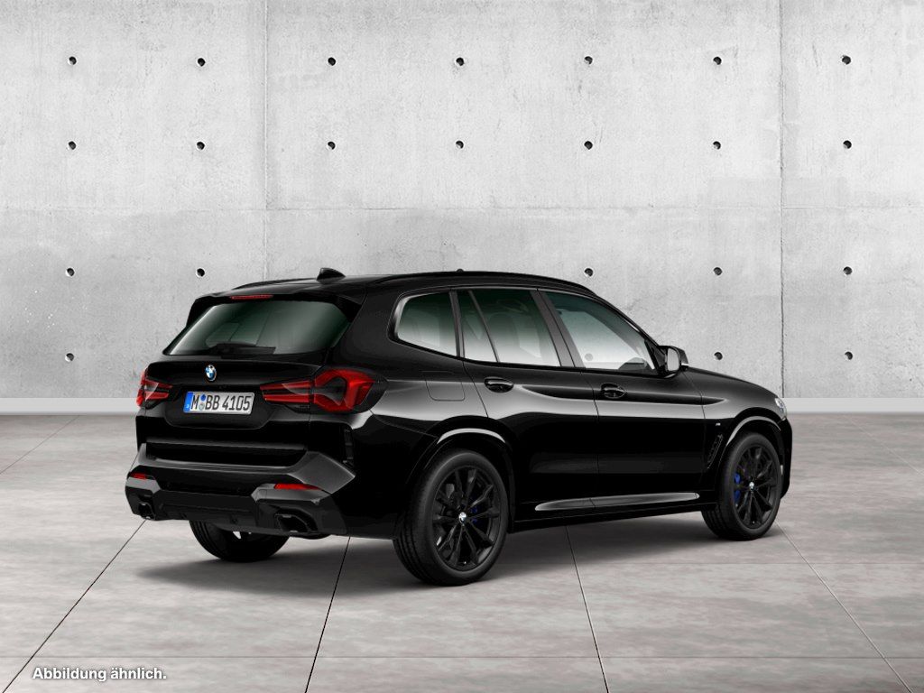 BMW X3 M40 2023 г. Чёрный, пробег 50533 км
