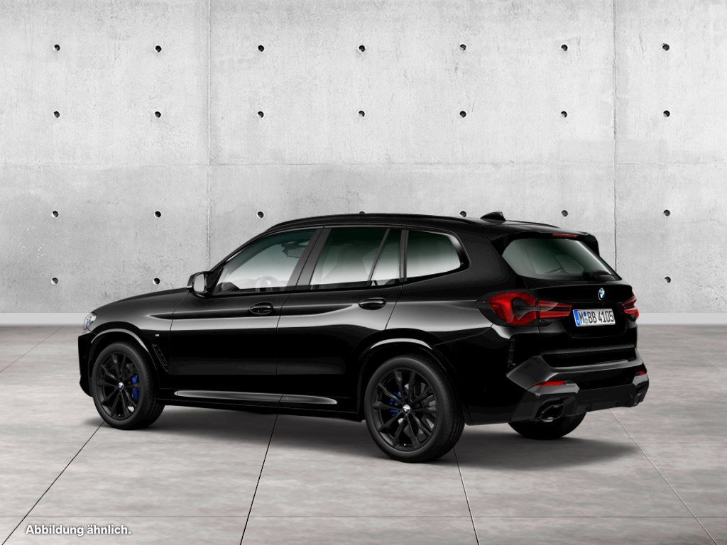 BMW X3 M40 2023 г. Чёрный, пробег 50533 км