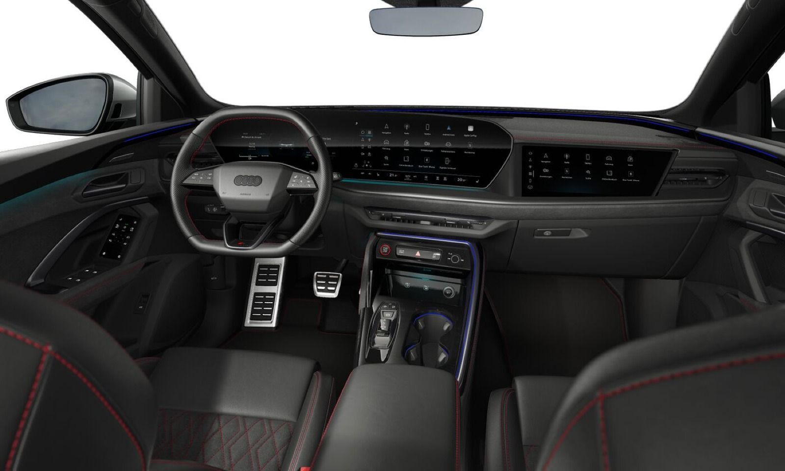 Audi SQ5 2025 г. Синий, пробег 4789 км
