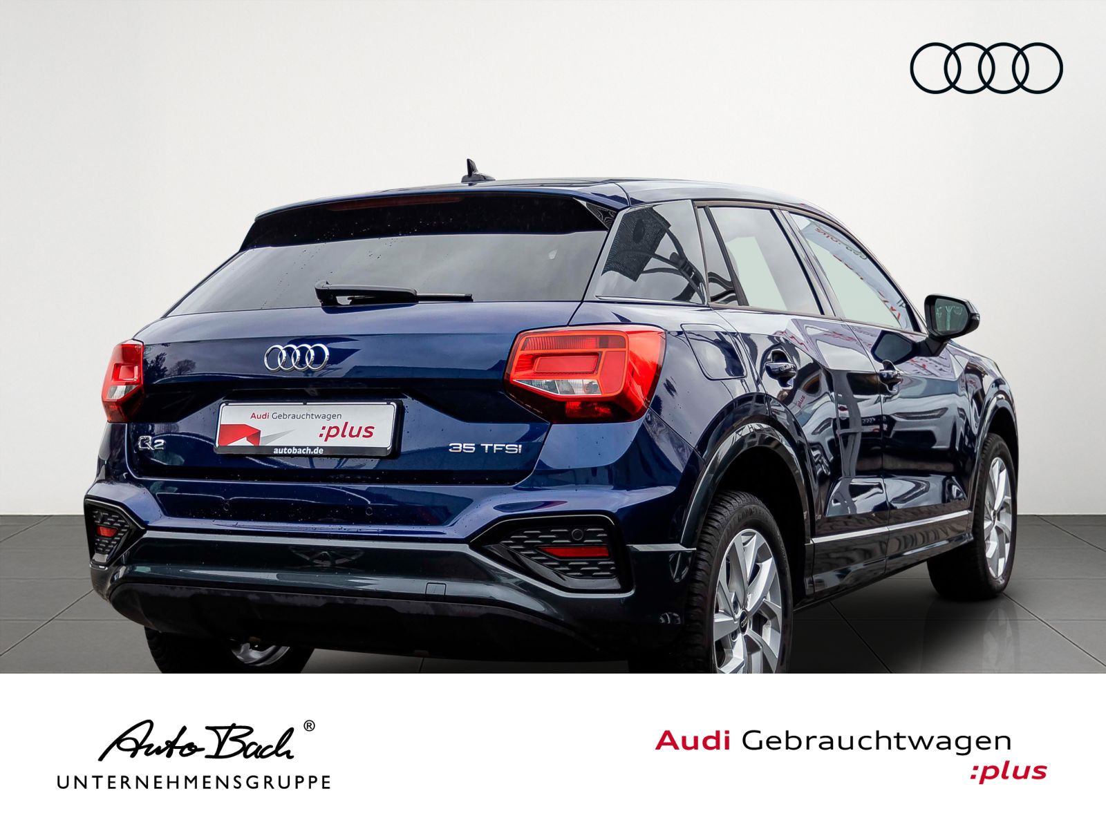 Audi Q2 2024 г. Синий, пробег 46000 км