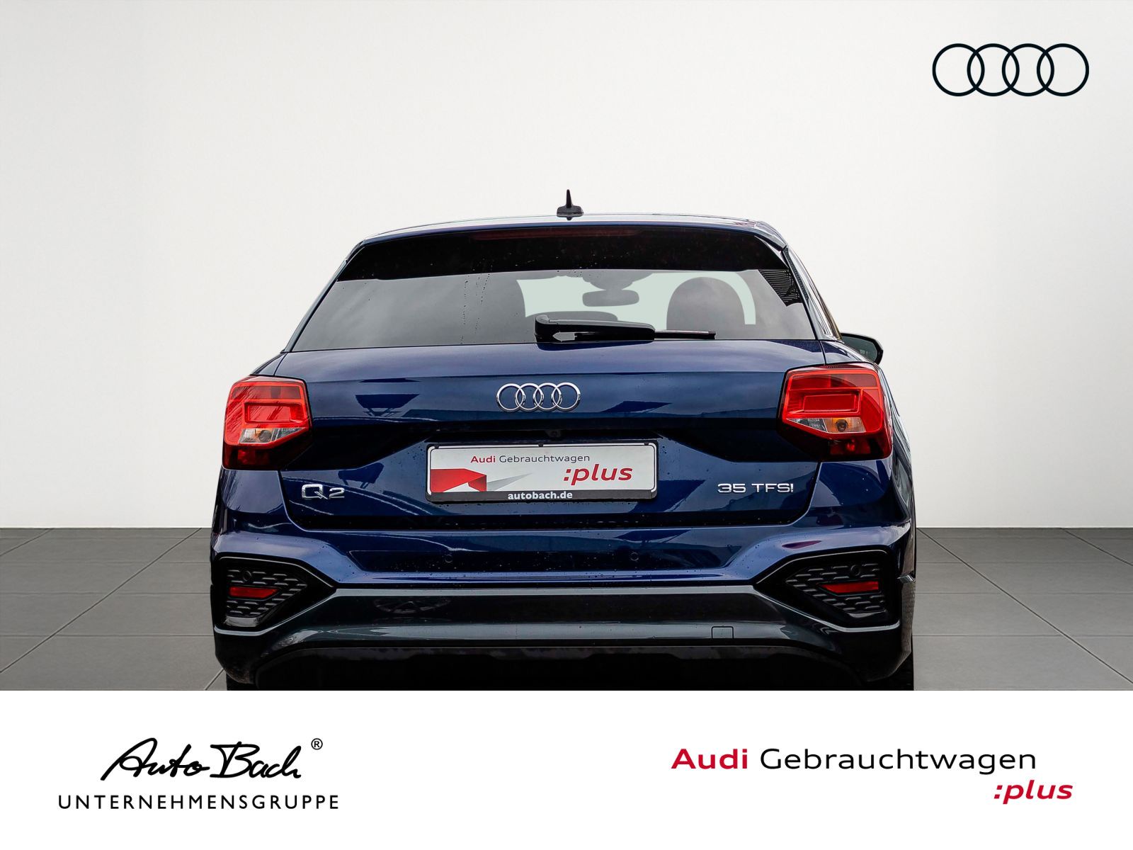 Audi Q2 2024 г. Синий, пробег 46000 км