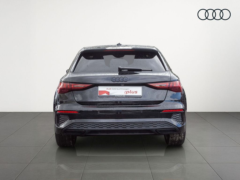 Audi A3 2023 г. Чёрный, пробег 23670 км