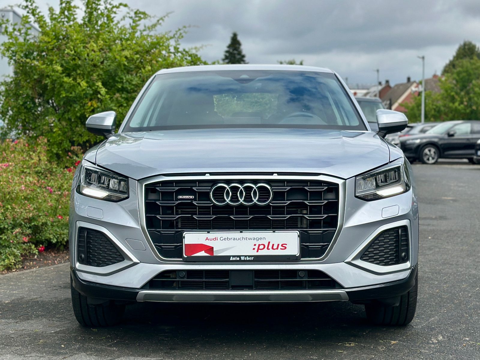 Audi Q2 2023 г. Серебристый, пробег 42790 км