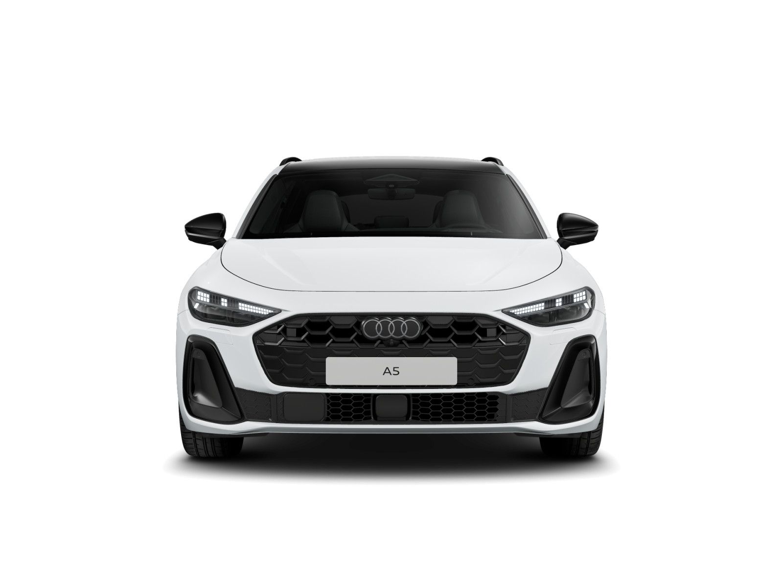 Audi A5 2025 г. Белый, пробег 9837 км