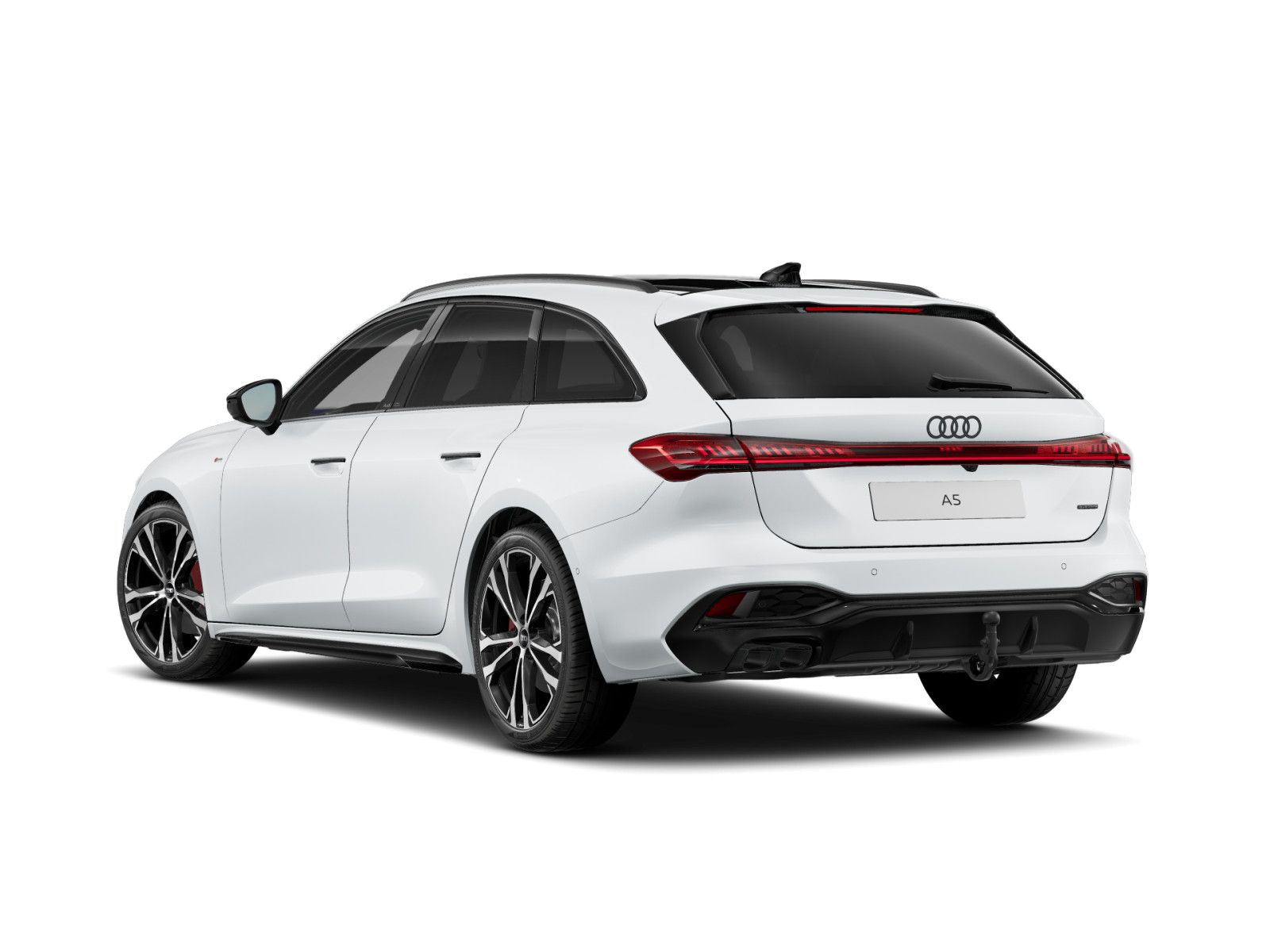 Audi A5 2025 г. Белый, пробег 9837 км