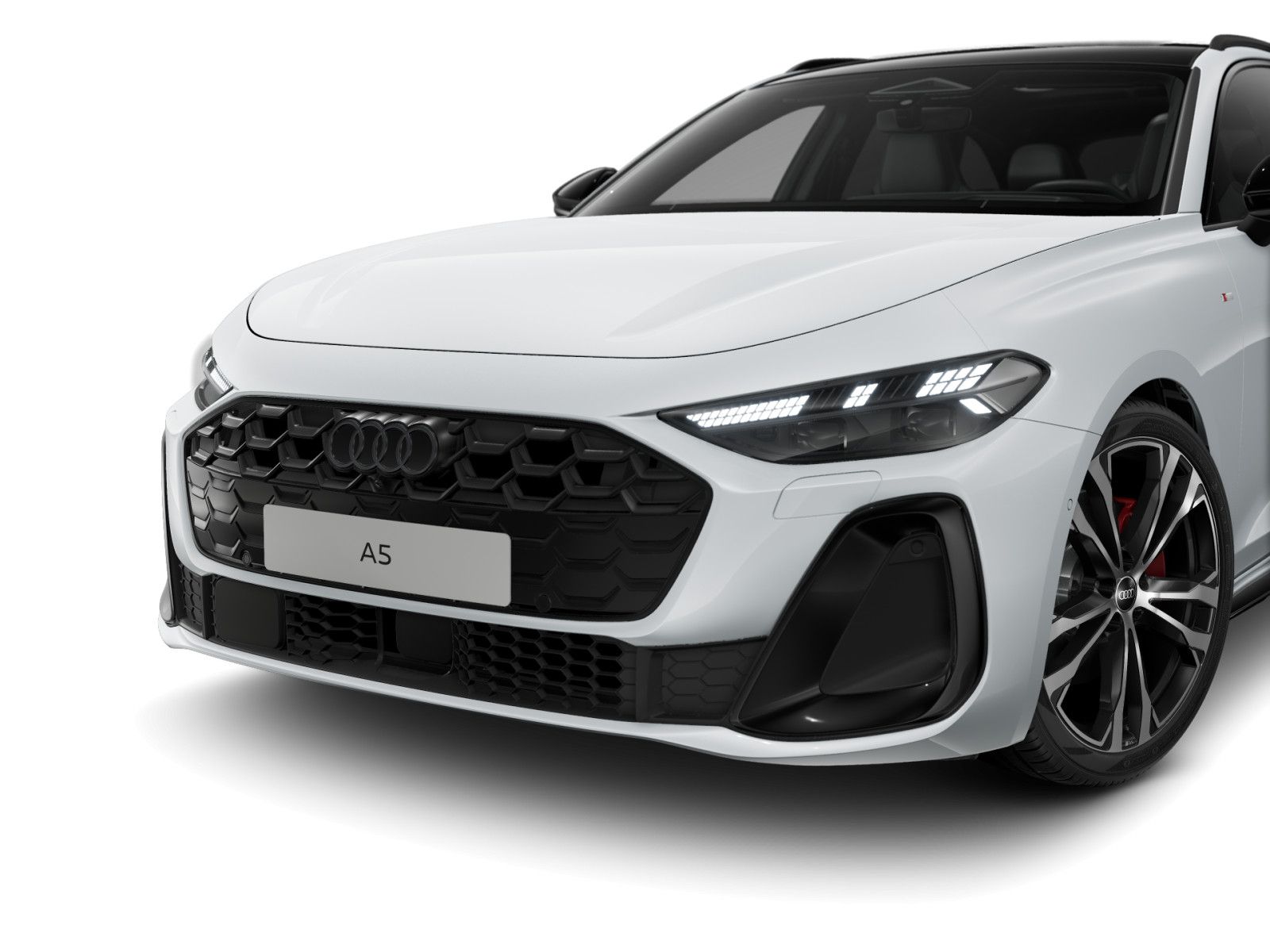 Audi A5 2025 г. Белый, пробег 9837 км