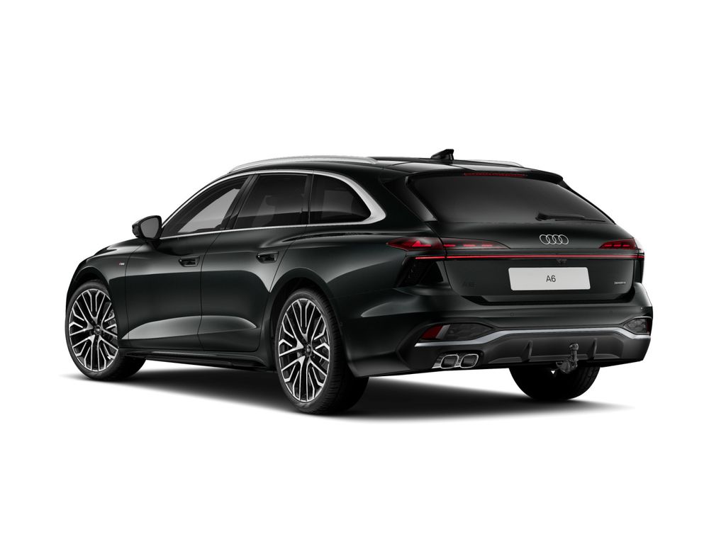 Audi A6 2025 г. Зелёный, пробег 5396 км