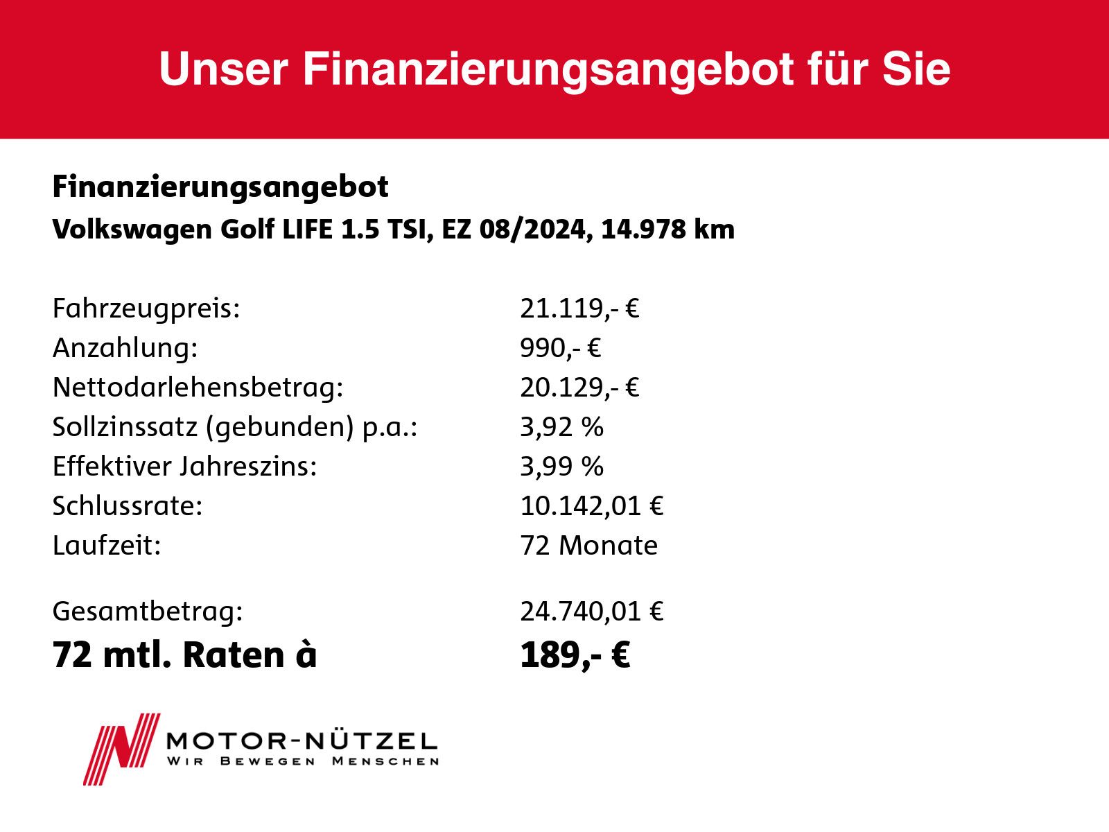Volkswagen Golf 2024 г. Серый, пробег 14978 км