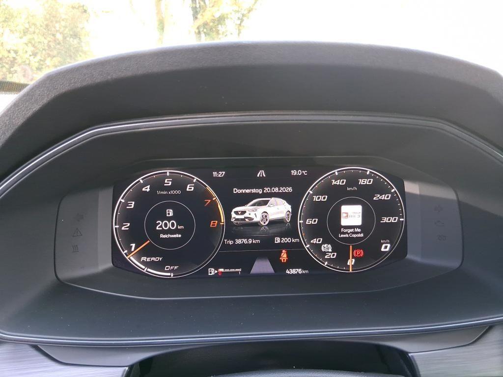 Cupra Formentor 2023 г. Белый, пробег 43976 км