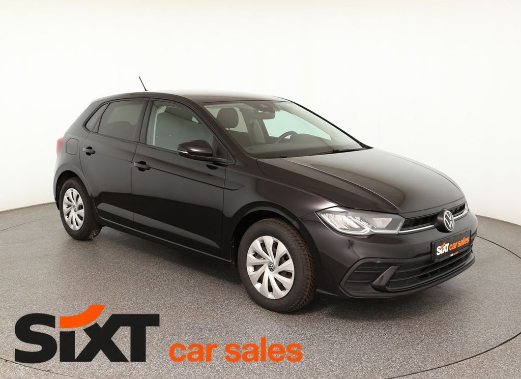 Volkswagen Polo 2023 г. Чёрный, пробег 52753 км