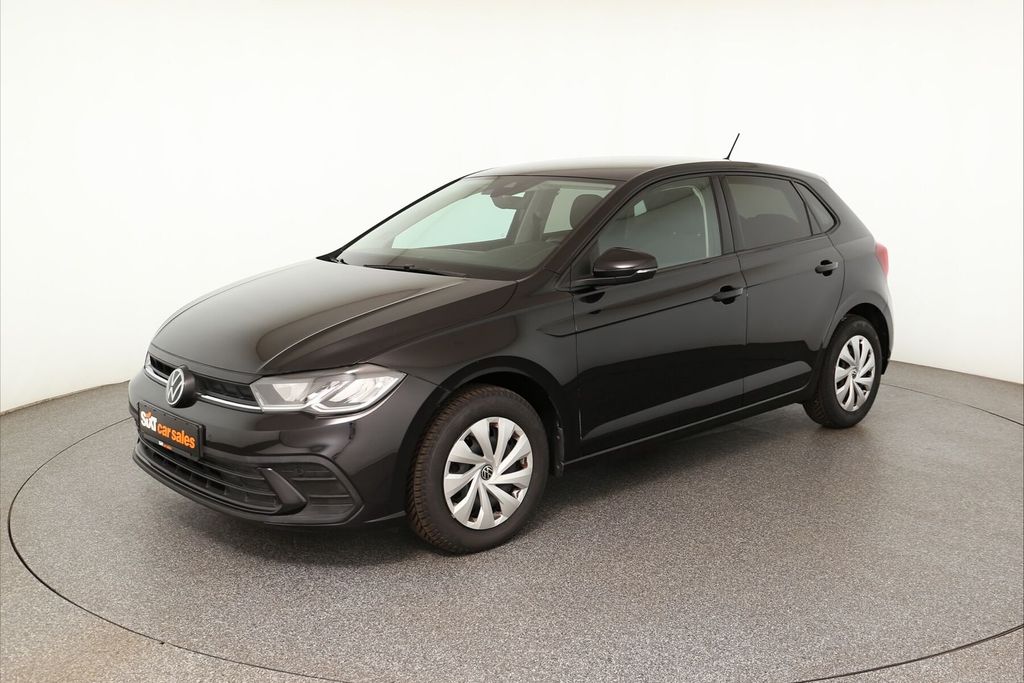Volkswagen Polo 2023 г. Чёрный, пробег 52753 км