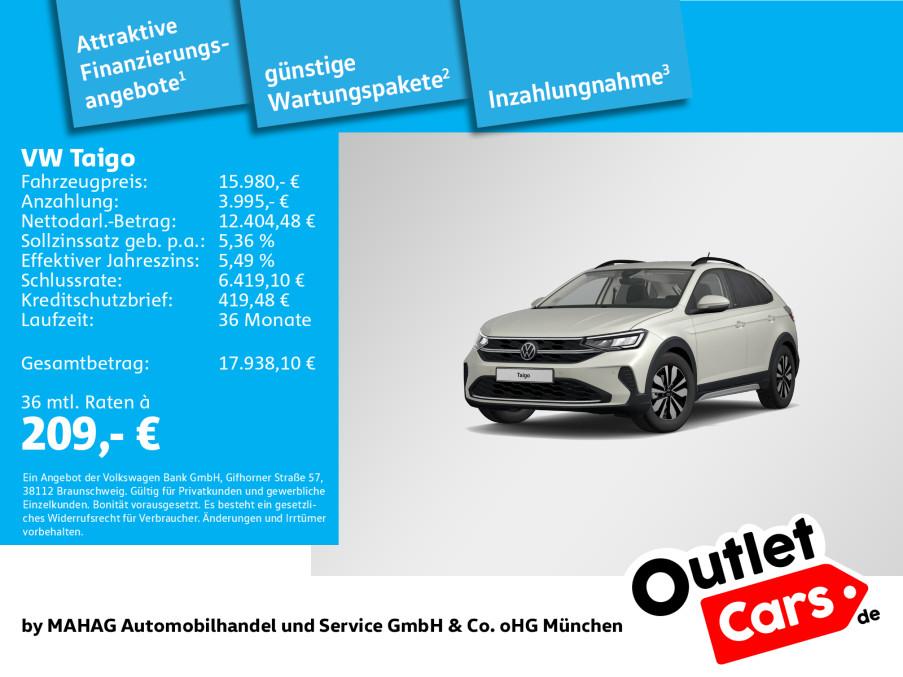 Volkswagen Taigo 2023 г. Серый, пробег 37929 км