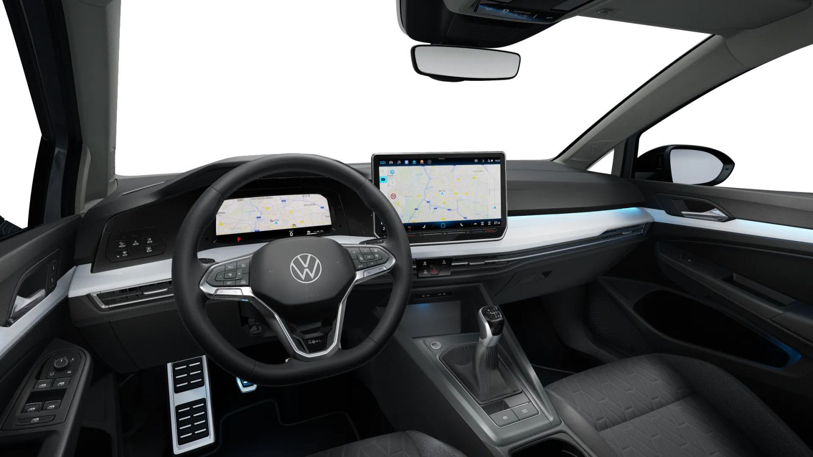Volkswagen Golf 2025 г. Чёрный, пробег 20447 км