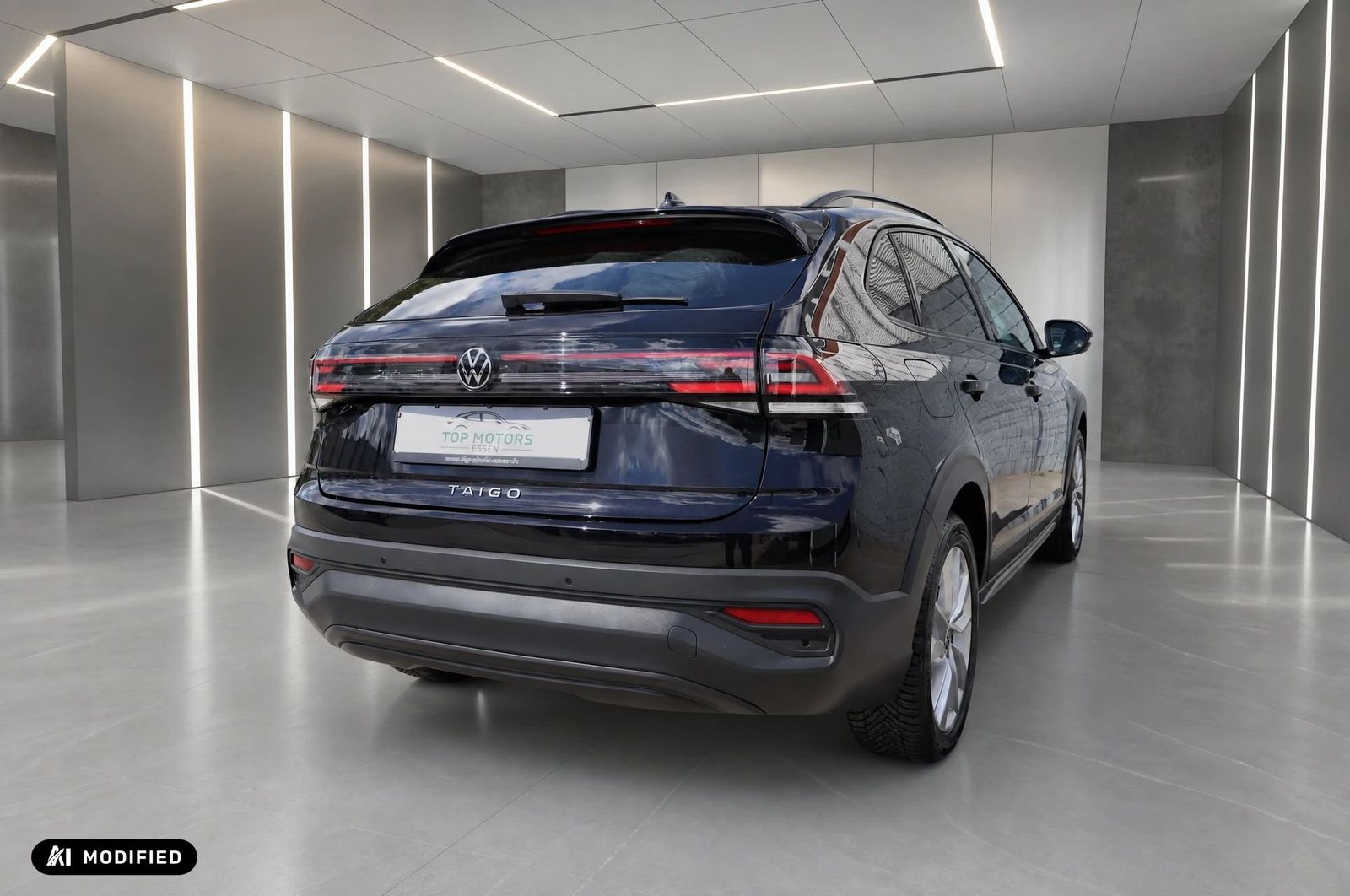 Volkswagen Taigo 2023 г. Чёрный, пробег 44915 км
