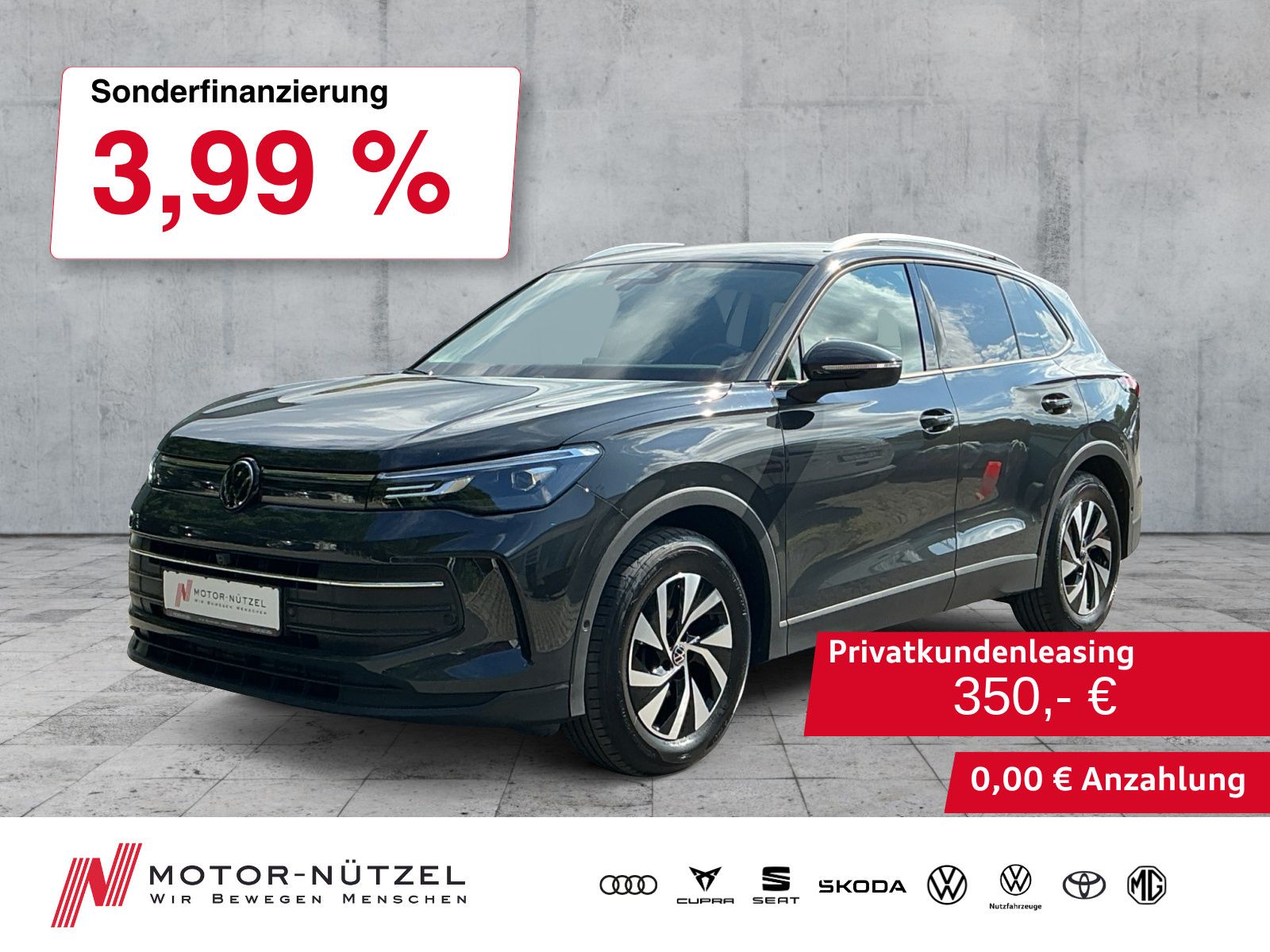 Volkswagen Tiguan 2024 г. Серый, пробег 46836 км