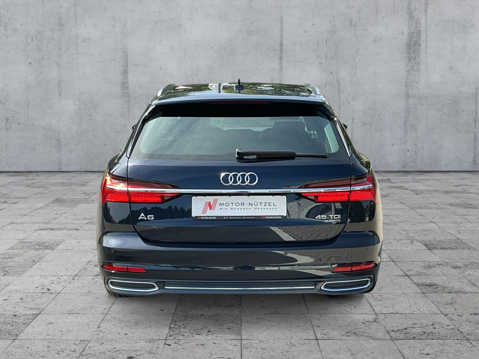 Audi A6 2021 г. Синий, пробег 54965 км