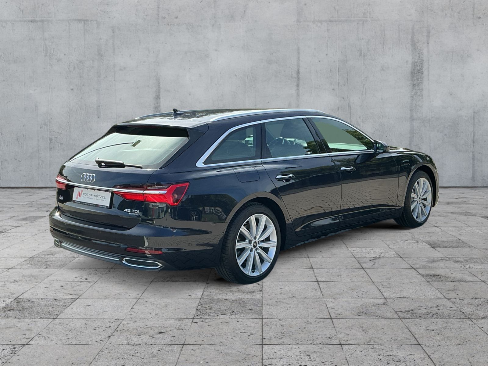 Audi A6 2021 г. Синий, пробег 54965 км