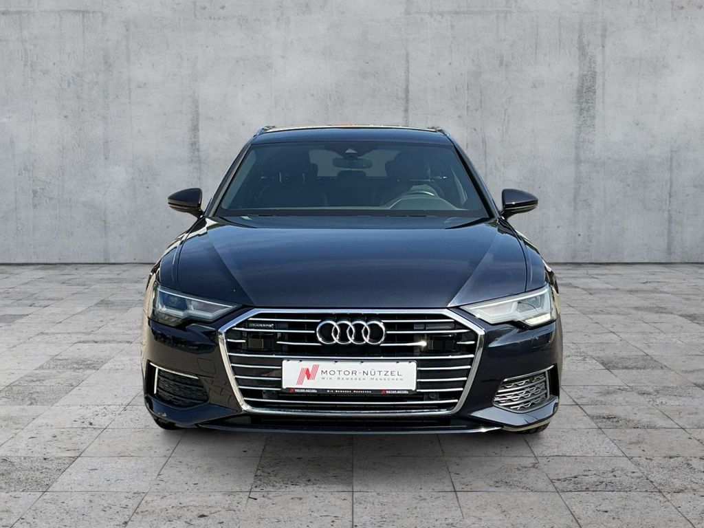 Audi A6 2021 г. Синий, пробег 54965 км