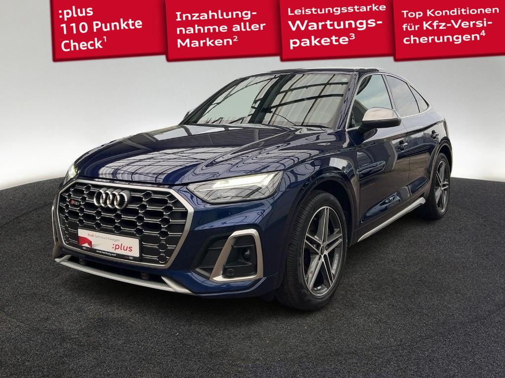 Audi SQ5 2023 г. Синий, пробег 54607 км
