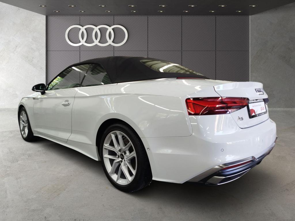 Audi A5 2023 г. Белый, пробег 45704 км