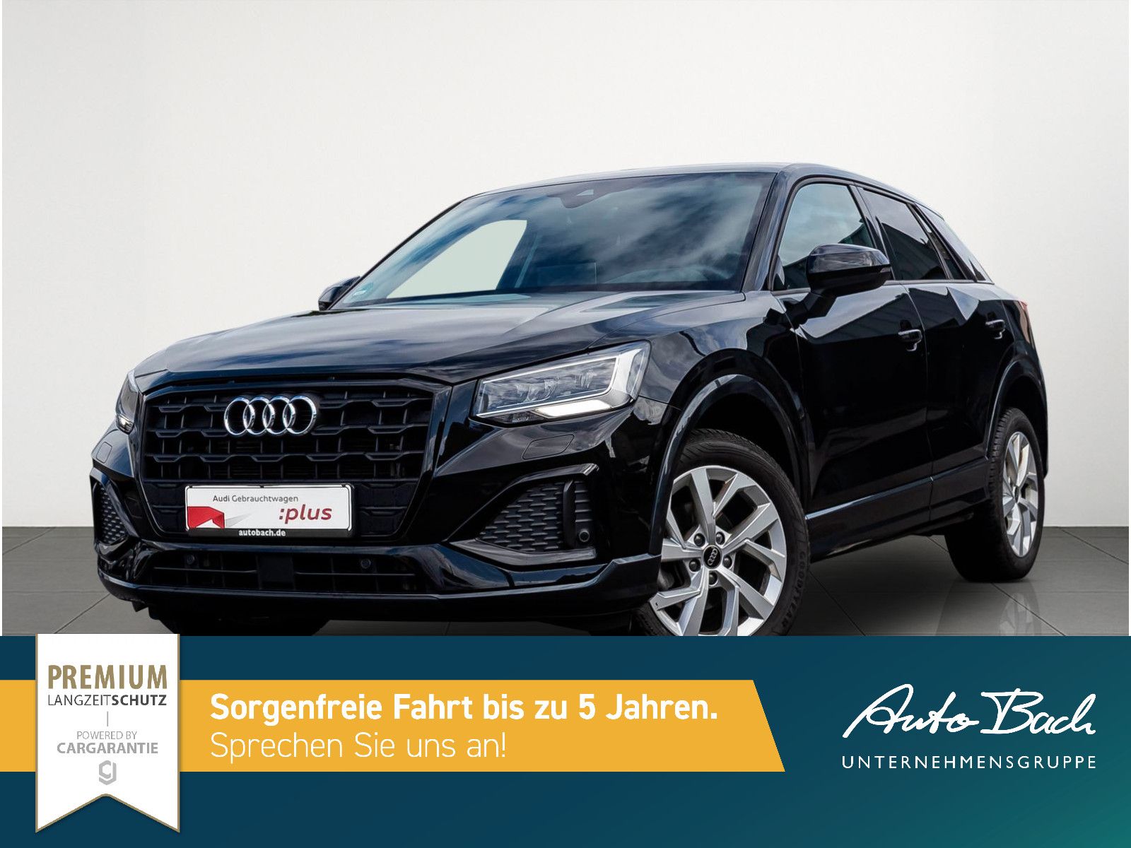 Audi Q2 2024 г. Чёрный, пробег 38200 км
