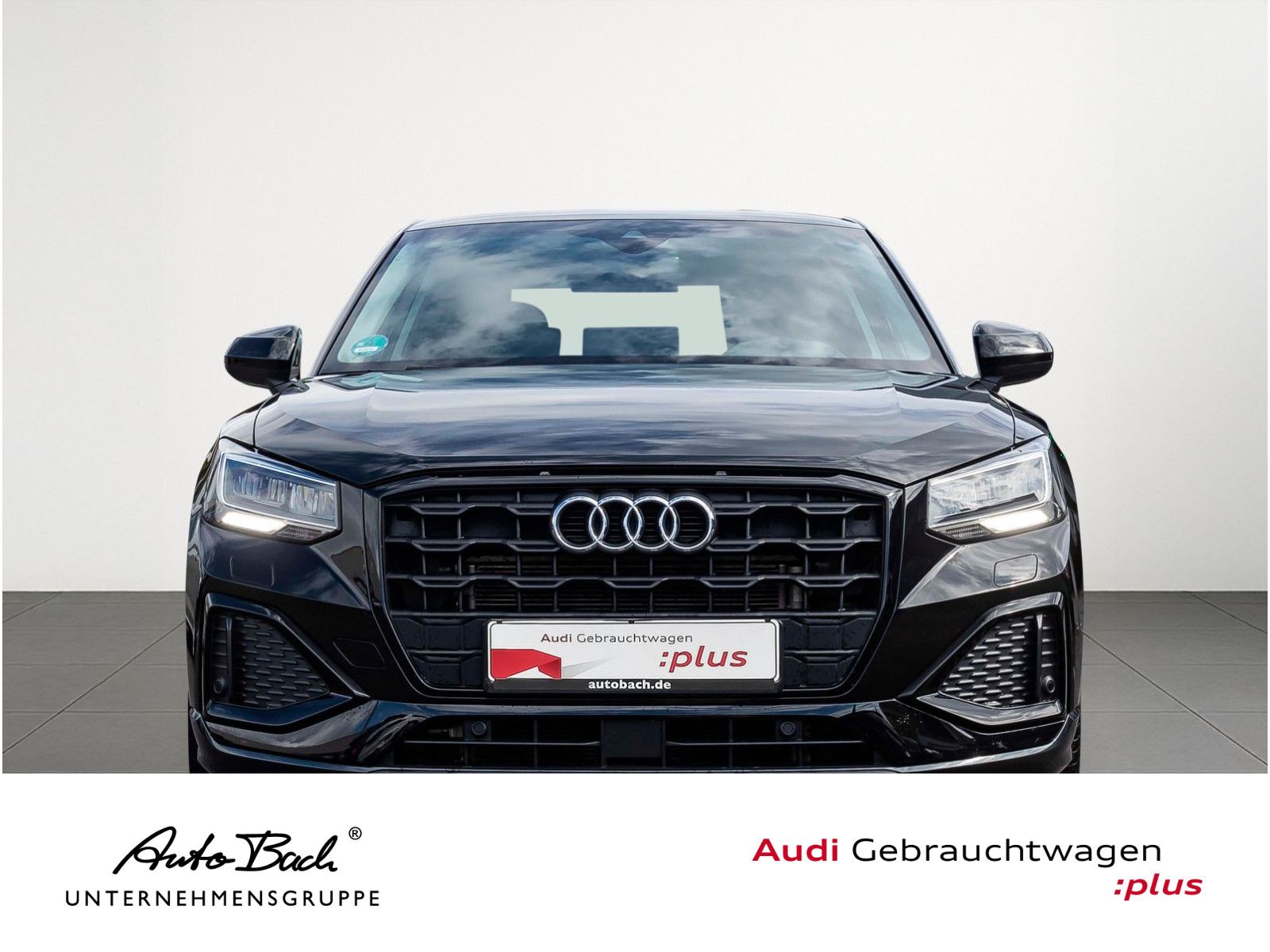 Audi Q2 2024 г. Чёрный, пробег 38200 км