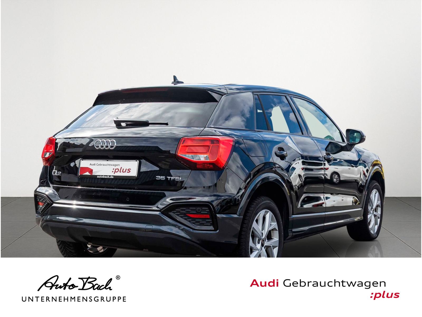 Audi Q2 2024 г. Чёрный, пробег 38200 км