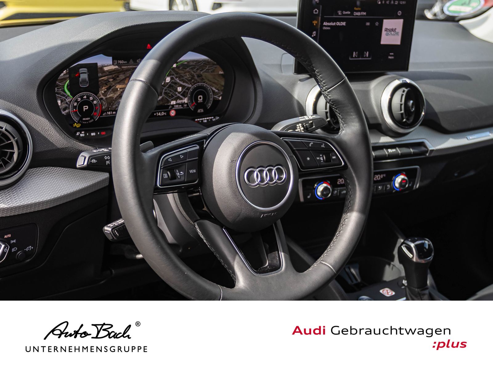 Audi Q2 2024 г. Чёрный, пробег 38200 км