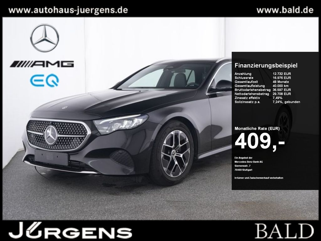 Mercedes-Benz E 220 2025 г. Чёрный, пробег 15436 км
