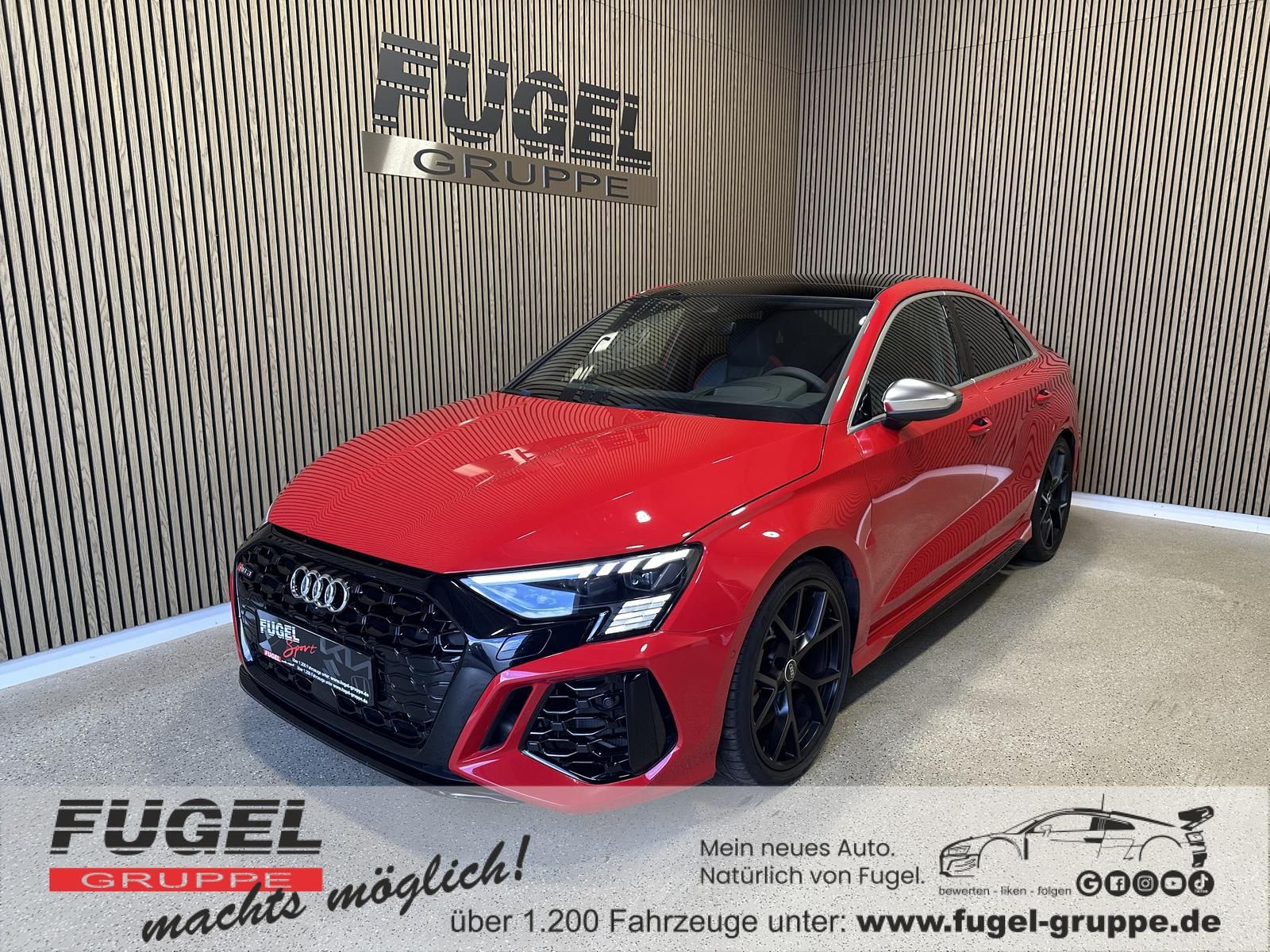 Audi RS3 2021 г. Красный, пробег 48130 км