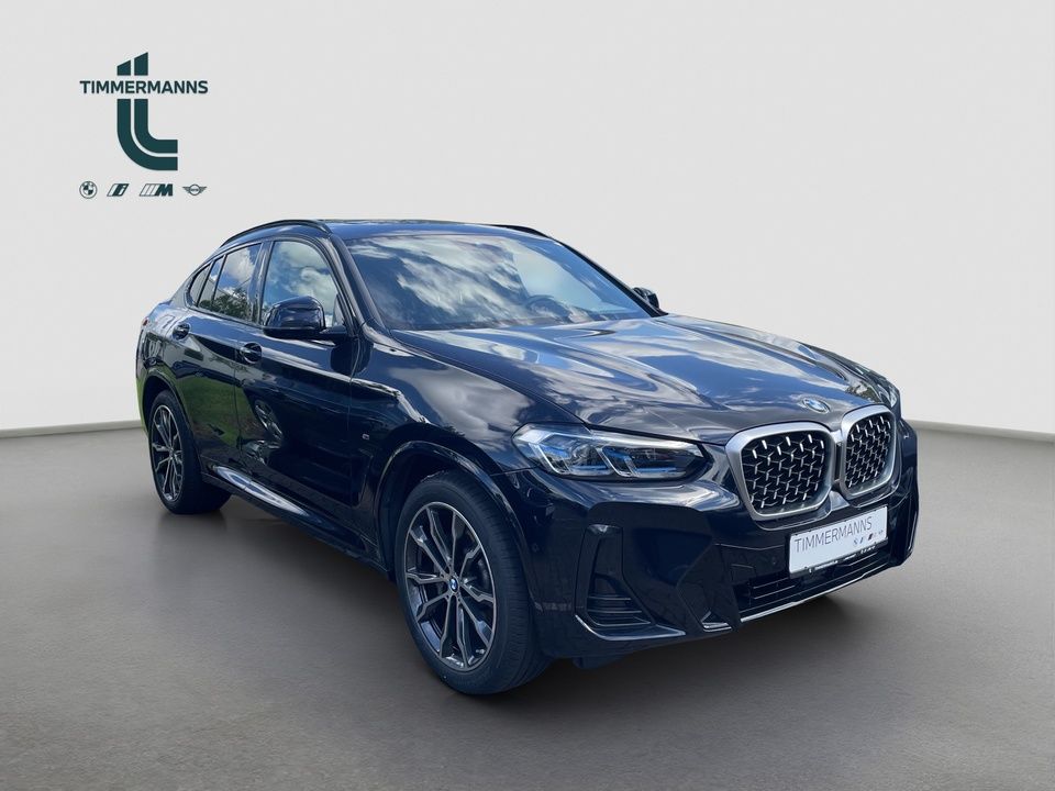 BMW X4 2025 г. Чёрный, пробег 25321 км