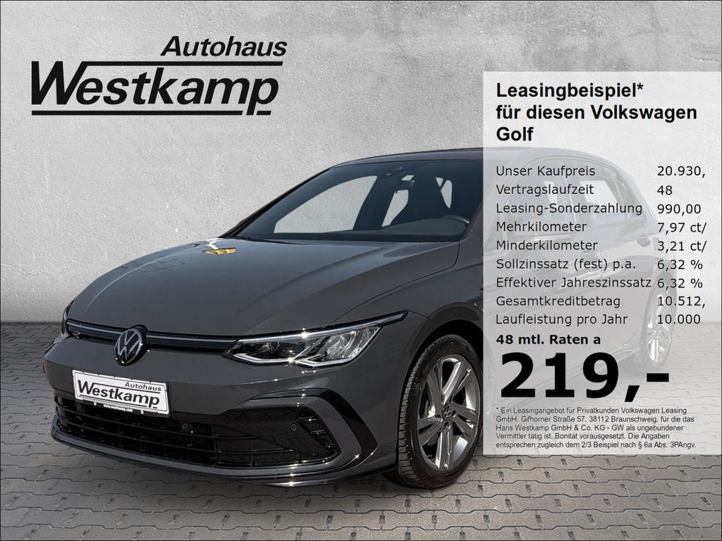 Volkswagen Golf 2024 г. Серый, пробег 28950 км
