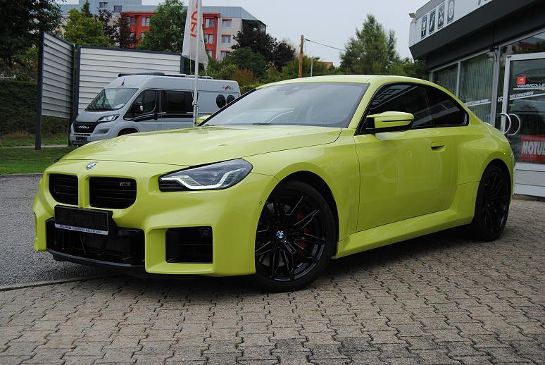 BMW M2 2025 г. Жёлтый, пробег 14980 км