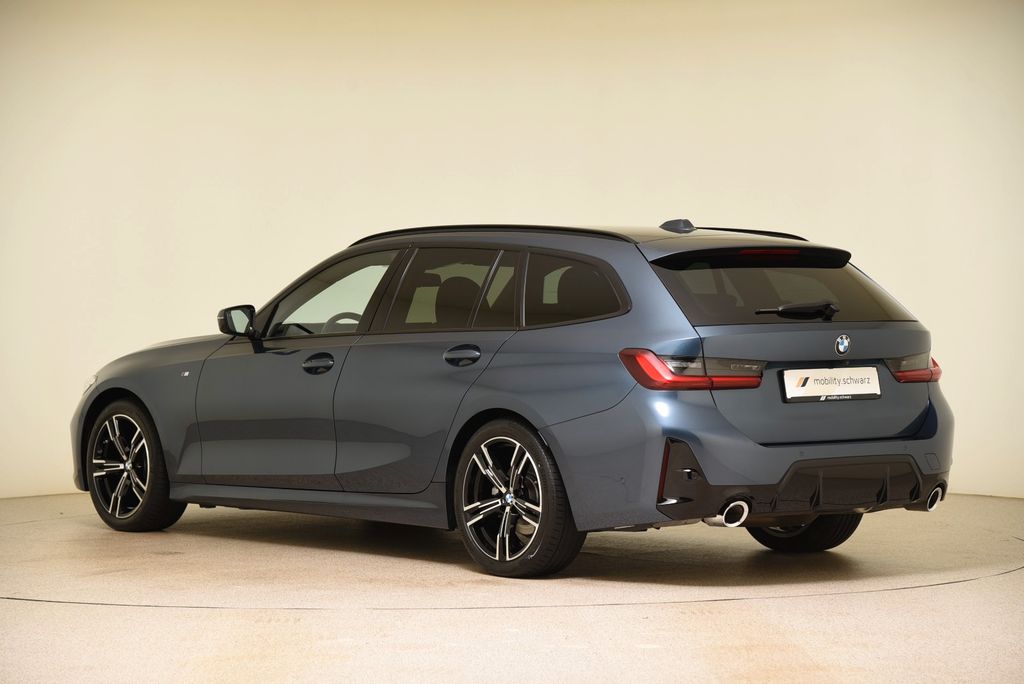 BMW 320 2025 г. Синий, пробег 34500 км