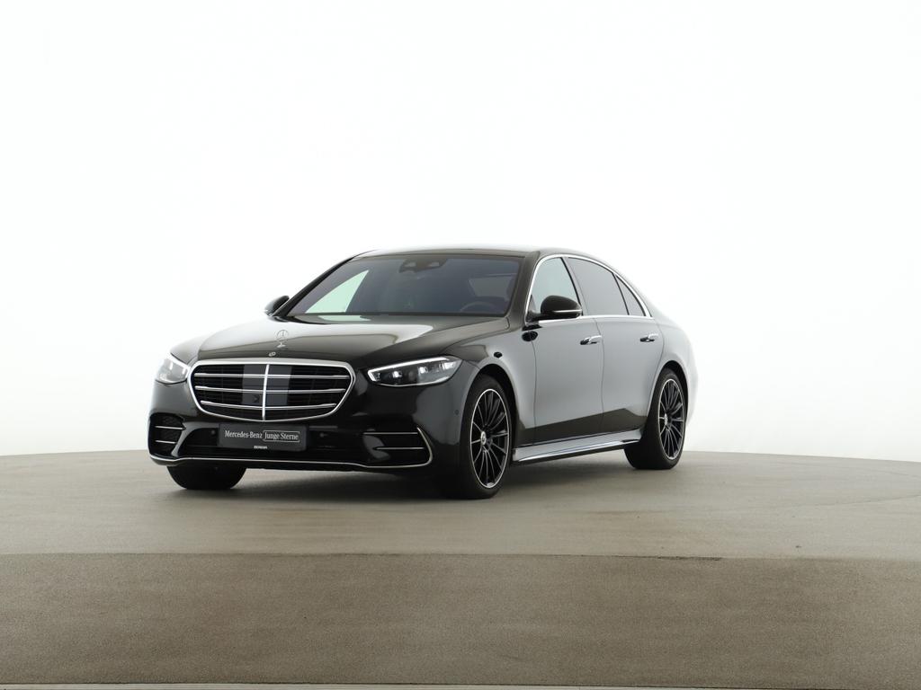 Mercedes-Benz S 500 2024 г. Чёрный, пробег 59600 км