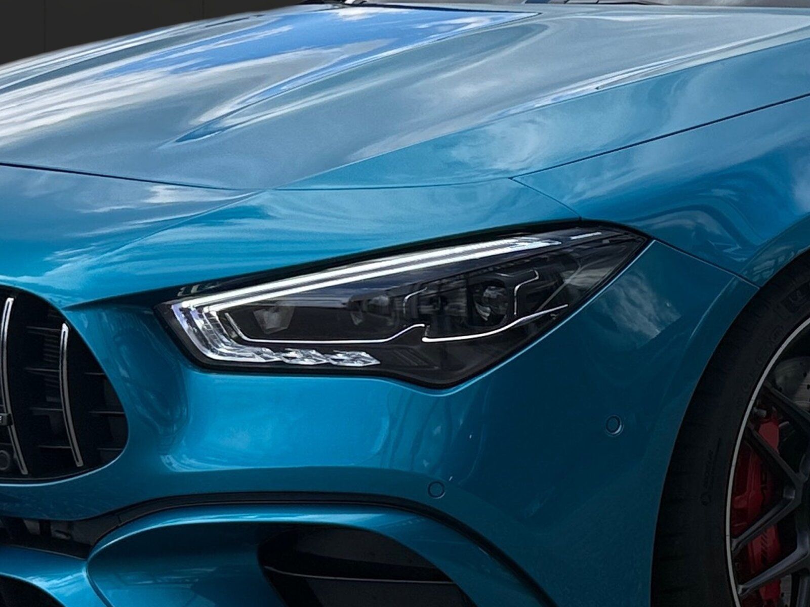 Mercedes-Benz CLA 45 AMG 2024 г. Синий, пробег 23818 км