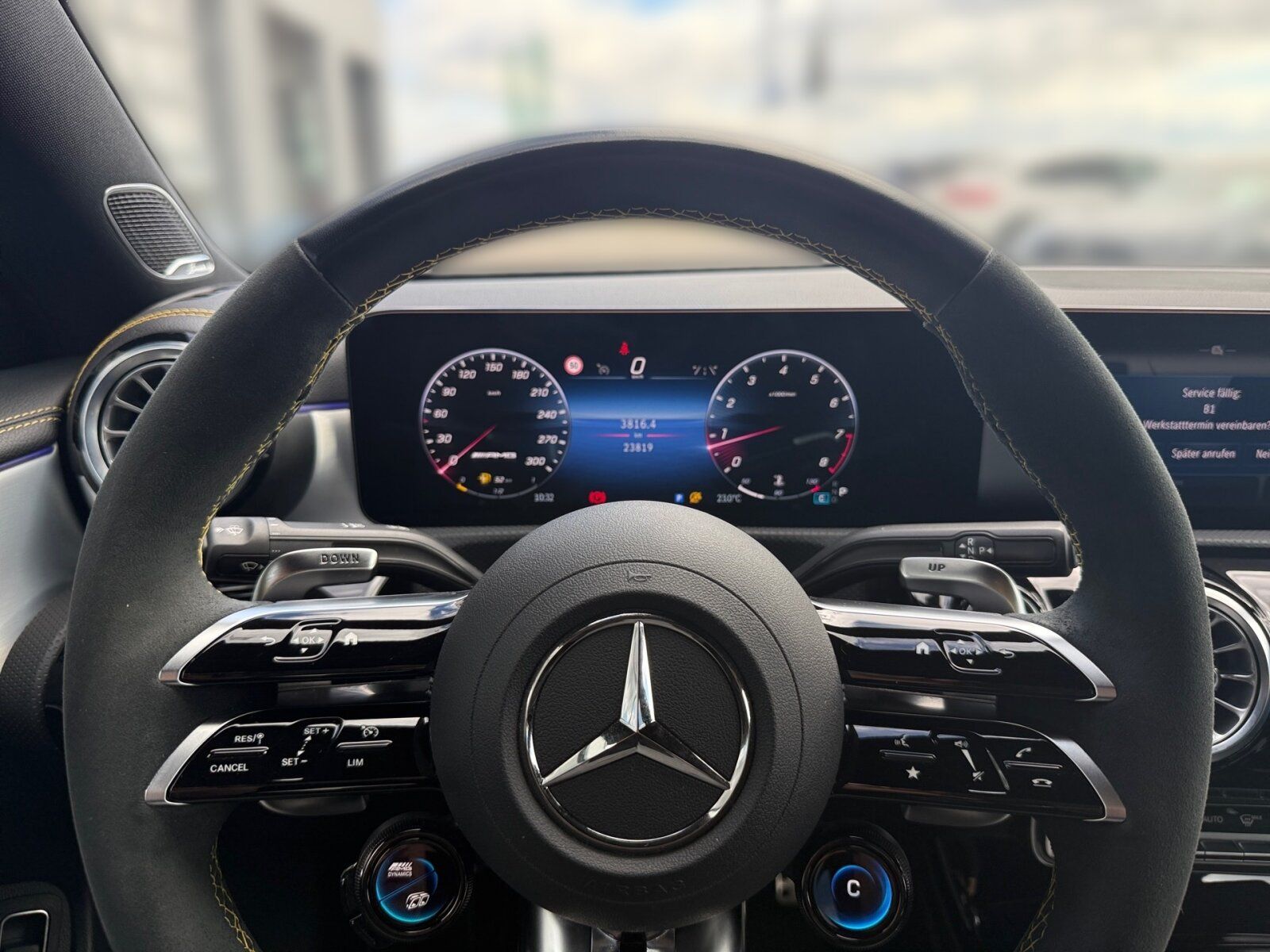 Mercedes-Benz CLA 45 AMG 2024 г. Синий, пробег 23818 км