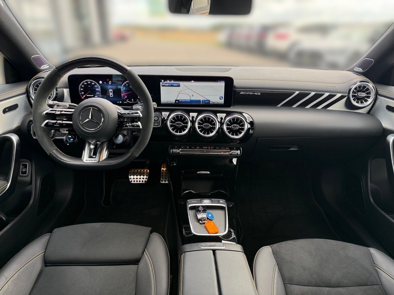 Mercedes-Benz CLA 45 AMG 2024 г. Синий, пробег 23818 км