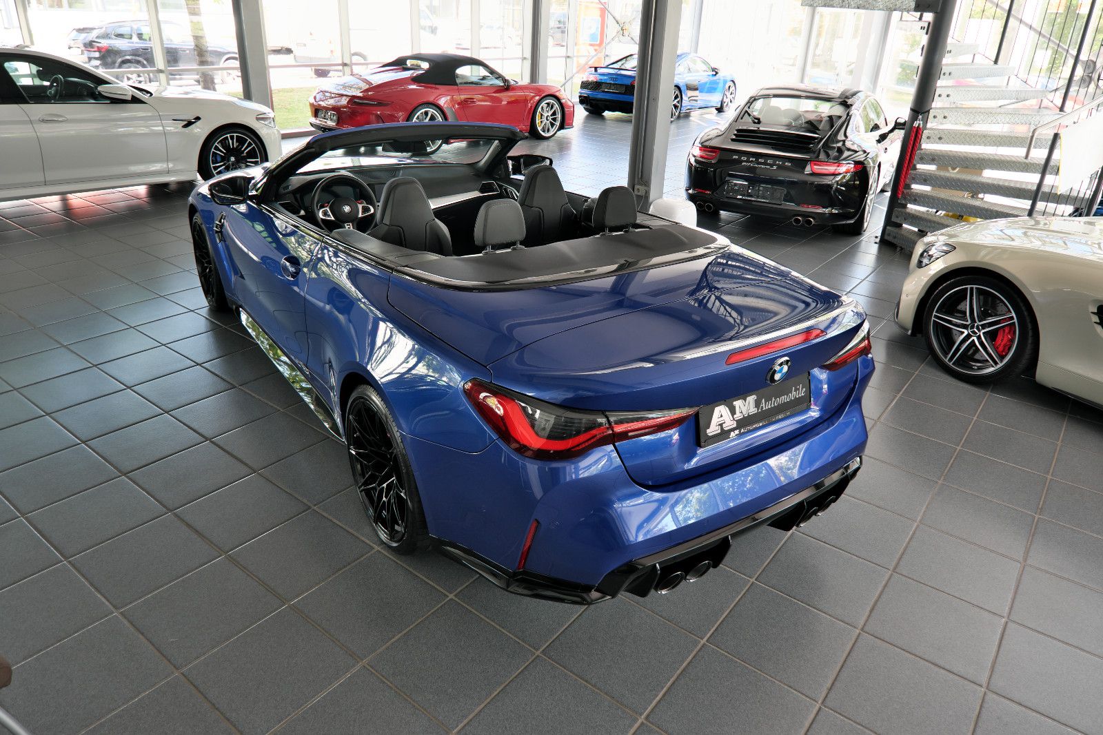 BMW M4 2022 г. Синий, пробег 39800 км