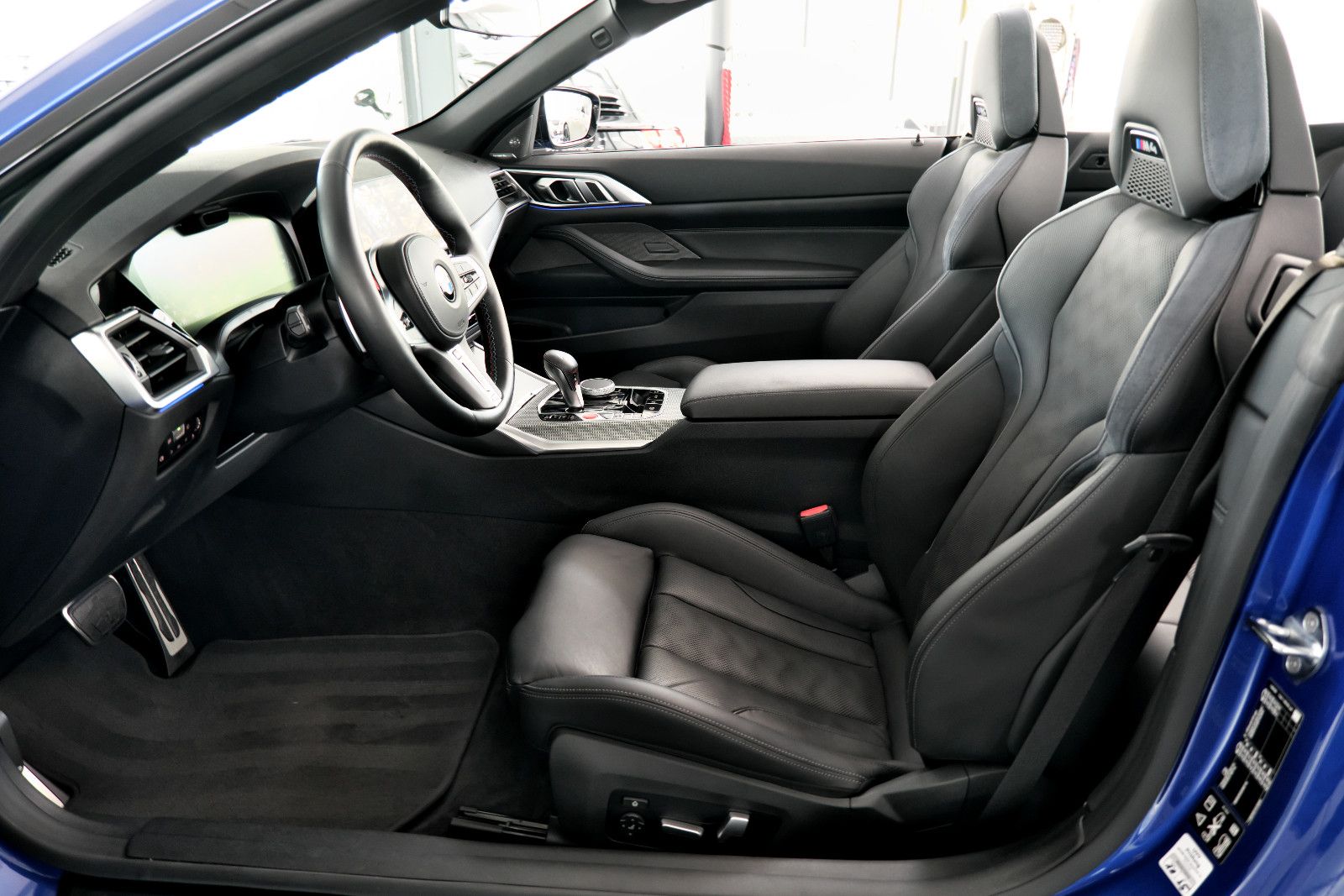 BMW M4 2022 г. Синий, пробег 39800 км